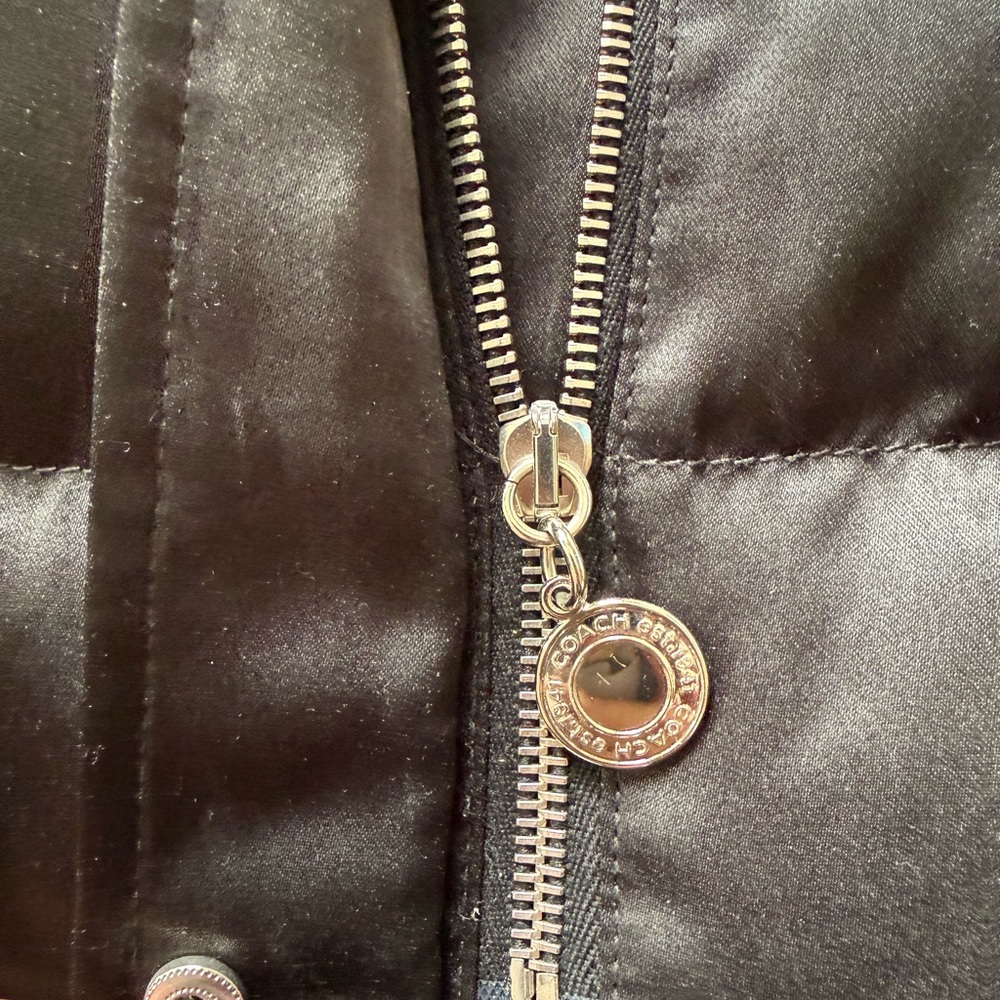 Coach Black Jacket - image 5